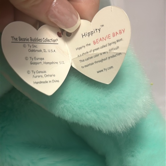 Hippity Ty Beanie buddies Collection 1998 Beanie Baby - Mint - Picture 3 of 7